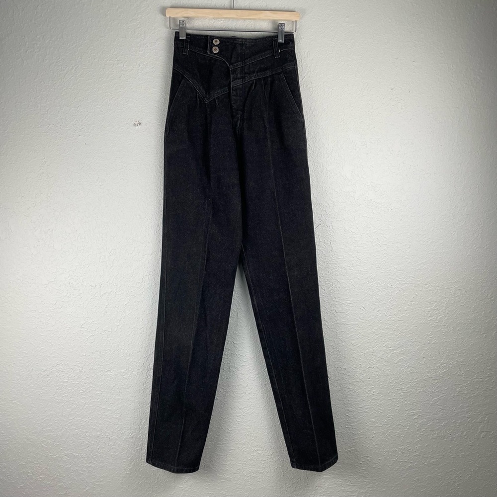 Vintage Wrangler Bareback‎ Cowgirl Hi-Rise Black Jeans